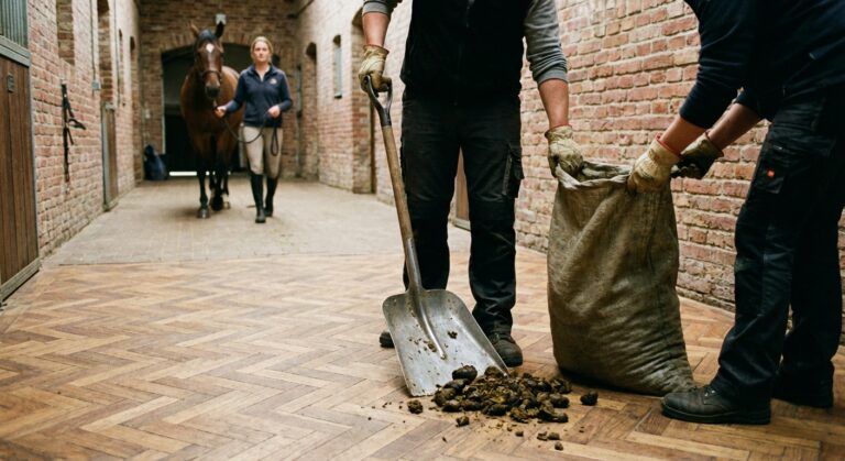 Koń w domu na weselu: co robić, gdy narobi na sali