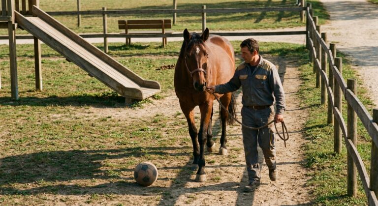 Koń w domu: miejska pastwistwologia na placu zabaw
