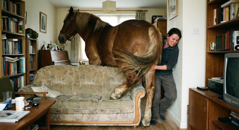 Najczęstsze wypadki ludzi przy koniu w mieszkaniu